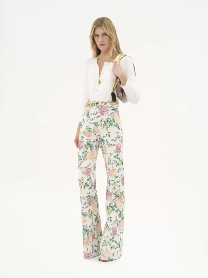 Henley shirt in cotton jersey