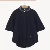 Kids’ asymmetrical cape