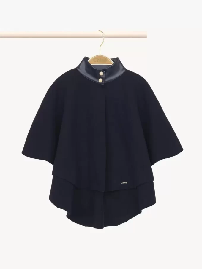 Kids’ asymmetrical cape