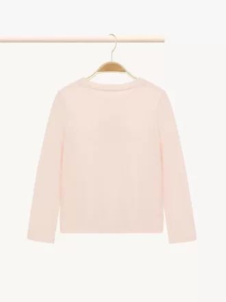 Kids’ long-sleeve logo top