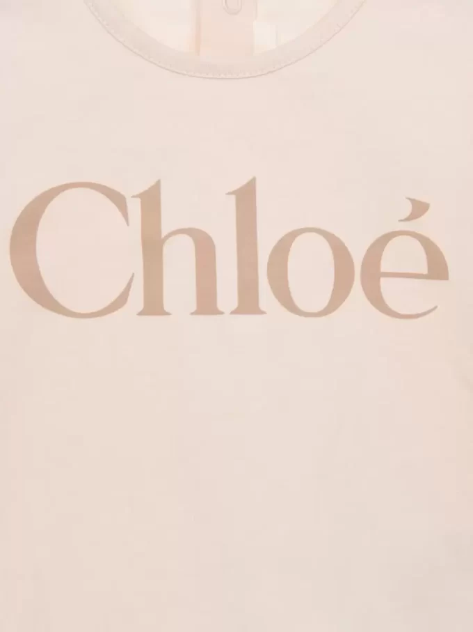 Kids’ long-sleeve logo top