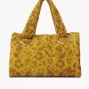 Large Chloé Plage tote bag in jacquard terry