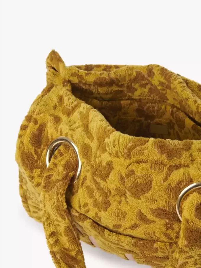 Large Chloé Plage tote bag in jacquard terry