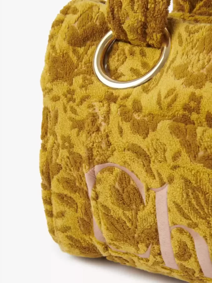 Large Chloé Plage tote bag in jacquard terry