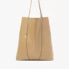 Large Chloé Spin tote bag in grained leather