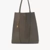 Large Chloé Spin tote bag in grained leather Large Chloé Spin tote bag in grained leather