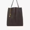Large Chloé Spin tote bag in grained leather
