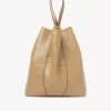 Large Chloé Spin tote bag in grained leather