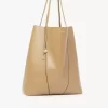 Large Chloé Spin tote bag in grained leather