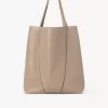 Large Chloé Spin tote bag in grained leather