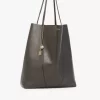 Large Chloé Spin tote bag in grained leather Large Chloé Spin tote bag in grained leather