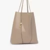 Large Chloé Spin tote bag in grained leather