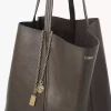 Large Chloé Spin tote bag in grained leather Large Chloé Spin tote bag in grained leather
