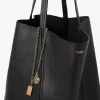 Large Chloé Spin tote bag in grained leather