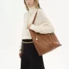 Large Chloé Spin tote bag in grained leather