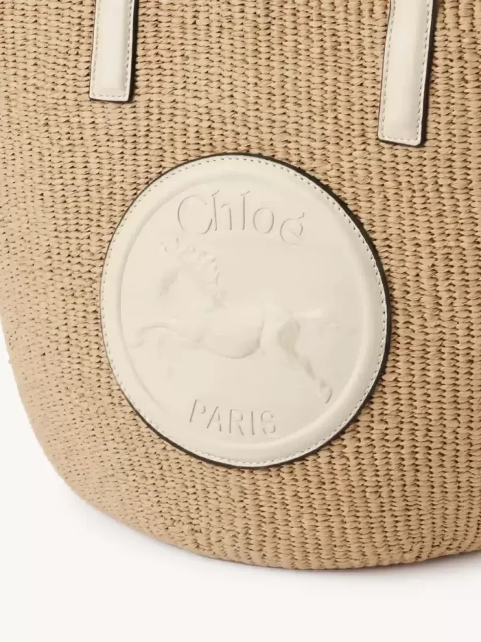 Large Horse Medal Basket in natural fibers Large Horse Medal Basket in natural fibers