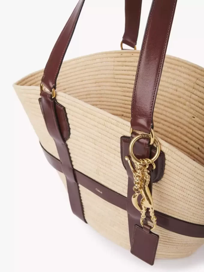 Large Kerala 25 basket in raffia