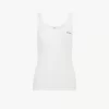 Logo tank top in jersey
