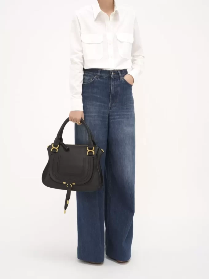 Marcie bag in grained leather