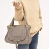 Marcie bag in grained leather
