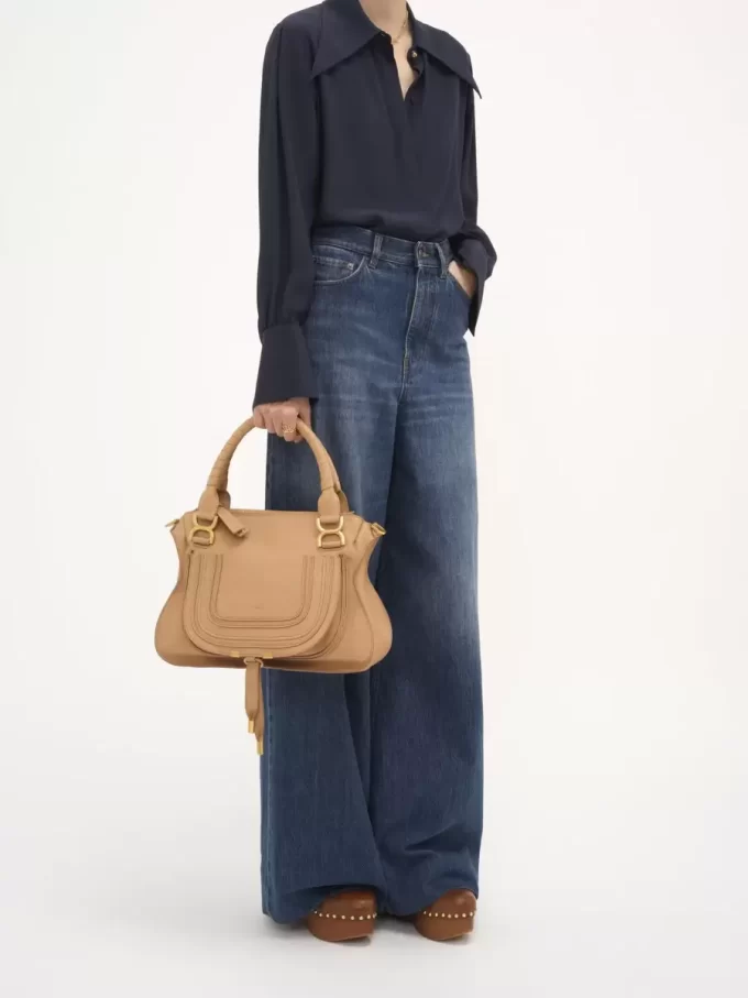 Marcie bag in grained leather