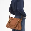Marcie bag in grained leather