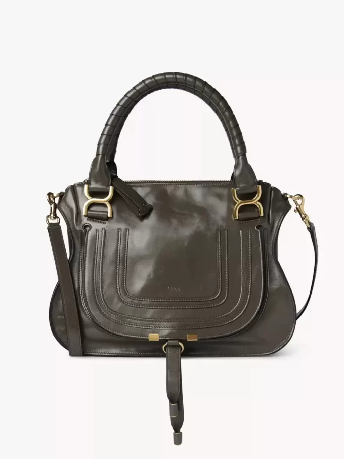 Marcie bag in shiny leather