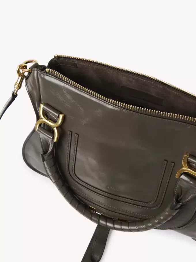 Marcie bag in shiny leather