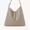 Marcie hobo bag in grained leather