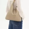 Marcie hobo bag in grained leather
