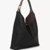 Marcie hobo bag in grained leather