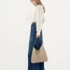 Marcie hobo bag in grained leather