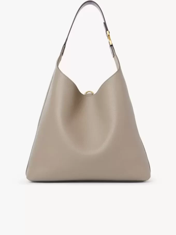 Marcie hobo bag in grained leather
