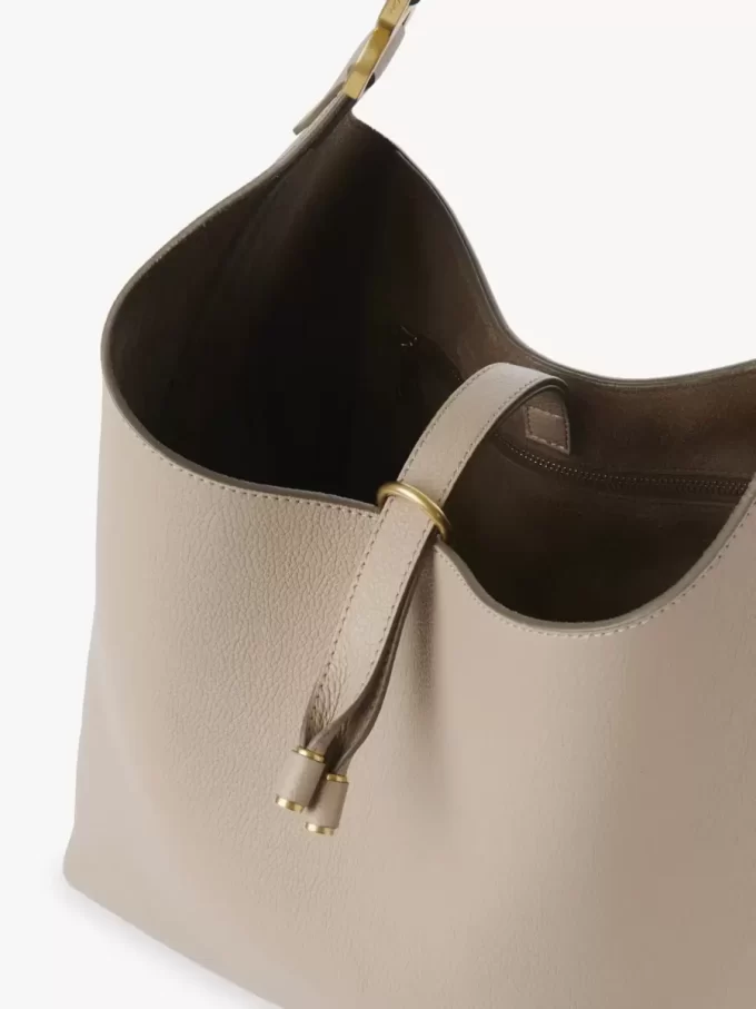 Marcie hobo bag in grained leather