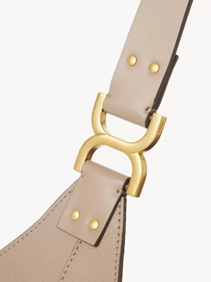 Marcie hobo bag in grained leather