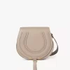 Marcie saddle bag in grained leather Marcie saddle bag in grained leather