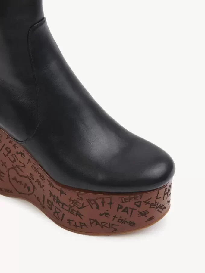 Maxime wedge ankle boot