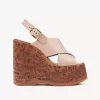 Maxime wedge sandal