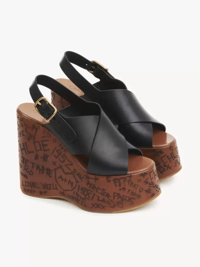 Maxime wedge sandal