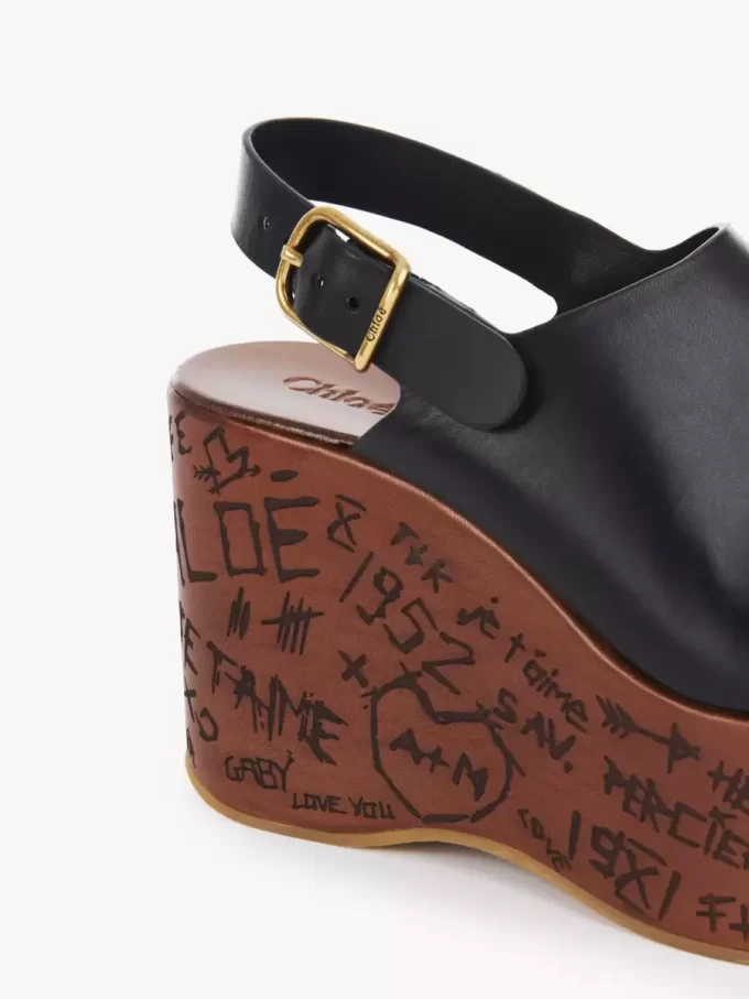 Maxime wedge sandal