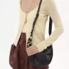 Mini Bracelet Hobo bag in grained leather Mini Bracelet Hobo bag in grained leather