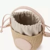 Mini Horse Medal basket in natural fibers