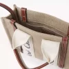 Mini Woody tote bag in linen Mini Woody tote bag in linen