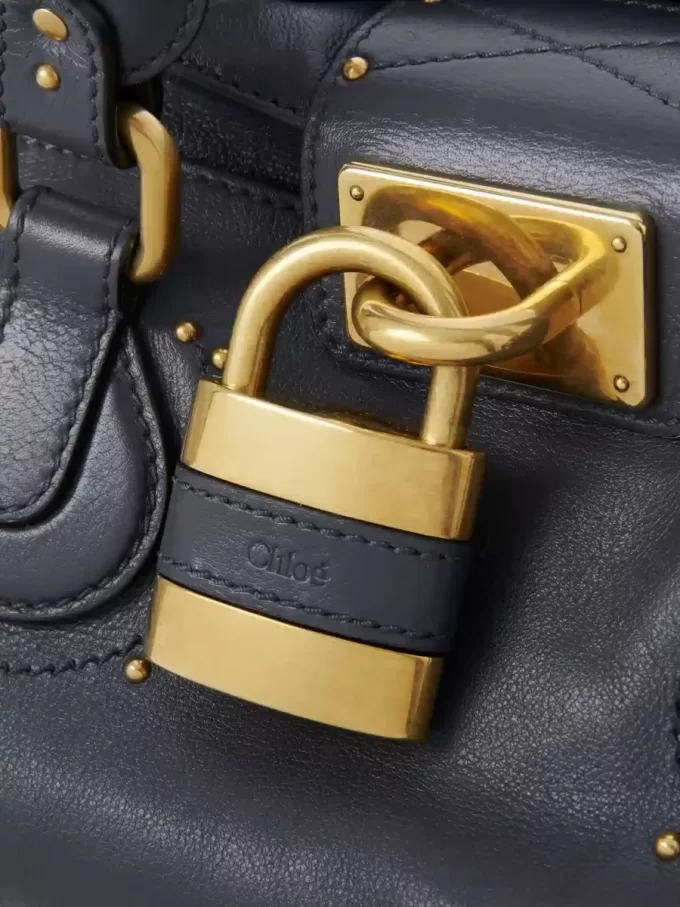 Paddington bag in grained leather