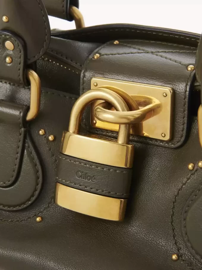 Paddington bag in grained leather