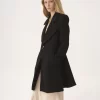 Riding coat in wool bouclette