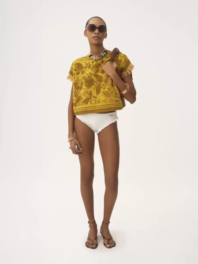 Ruffled bikini bottoms