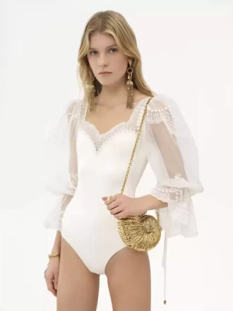 Sea Treasures Shell minaudière in metal