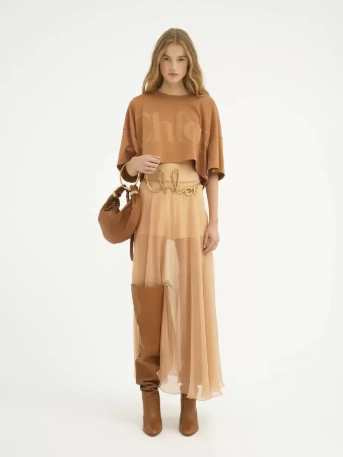 Small Bracelet Hobo bag in grained leather