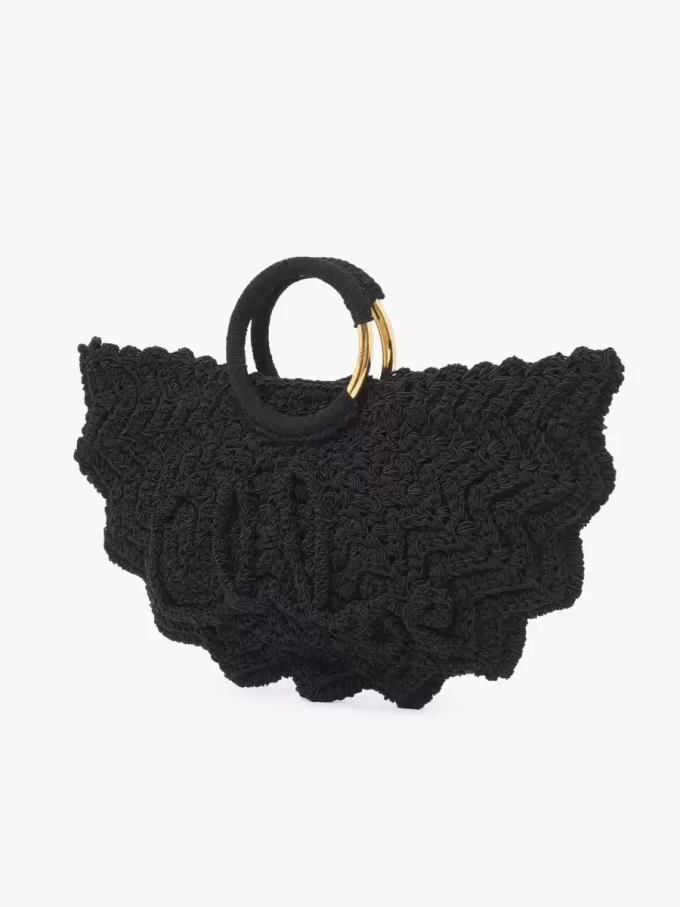 Small Bracelet Paravent tote bag in crochet